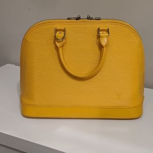 Yellow purse